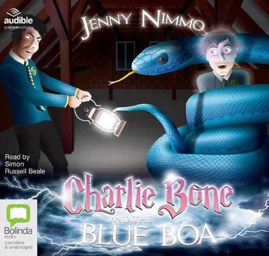 Cover image for Charlie Bone and the Blue Boa