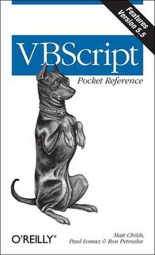 Cover image for VBScript Pocket Reference