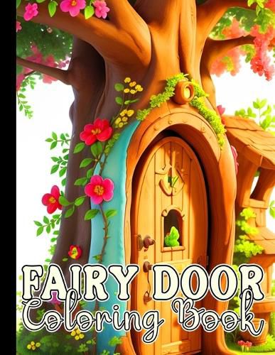 Cover image for Fairy Door Coloring Book