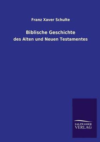 Cover image for Biblische Geschichte