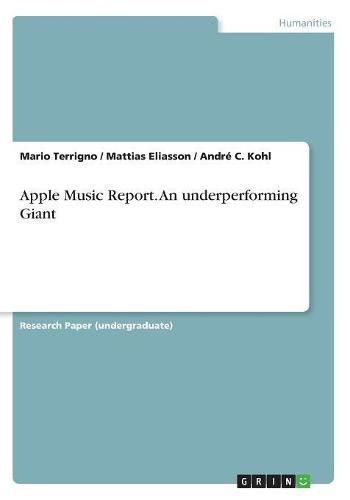 Cover image for Apple Music Report. An underperforming Giant