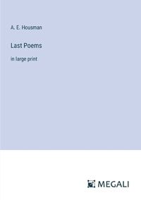 Cover image for Last Poems
