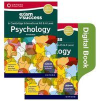 Cover image for Cambridge International AS & A Level Psychology: Exam Success Third Edition (Print & Digital Book)