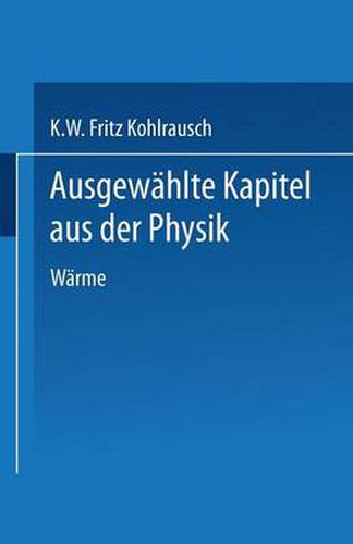 Cover image for Ausgewahlte Kapitel aus der Physik: Nach Vorlesungen an der Technischen Hochschule in Graz