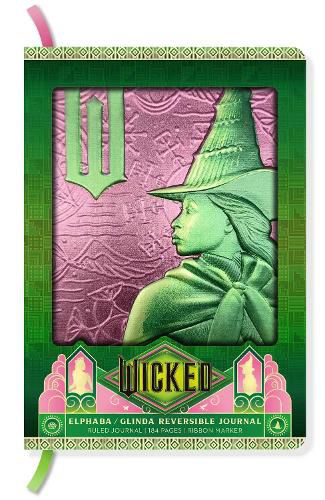 Cover image for Wicked: Elphaba / Glinda Reversible Sculpted Journal