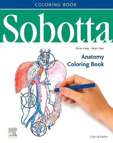 Cover image for Sobotta Anatomy Coloring Book ENGLISCH/LATEIN
