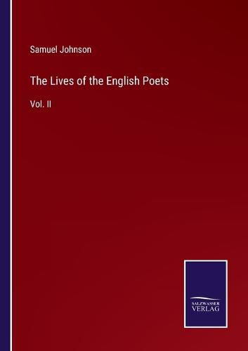 Cover image for The Lives of the English Poets