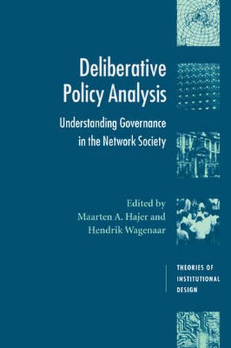 Cover image for Deliberative Policy Analysis: Understanding Governance in the Network Society