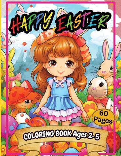 Happy Easter Coloring Book Ages 2-5