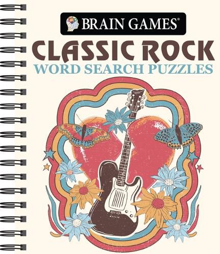 Cover image for Brain Games - Classic Rock Word Search Puzzles