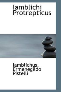 Cover image for Iamblichi Protrepticus