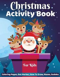 Cover image for Christmas Activity Book for Kids