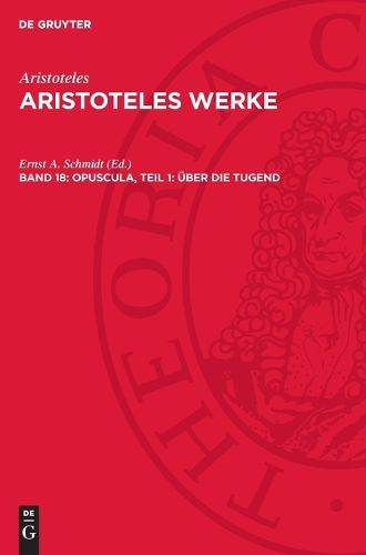 Cover image for Opuscula, Teil 1: UEber Die Tugend