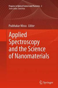 Cover image for Applied Spectroscopy and the Science of Nanomaterials