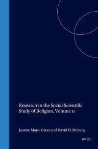 Cover image for Research in the Social Scientific Study of Religion, Volume 11