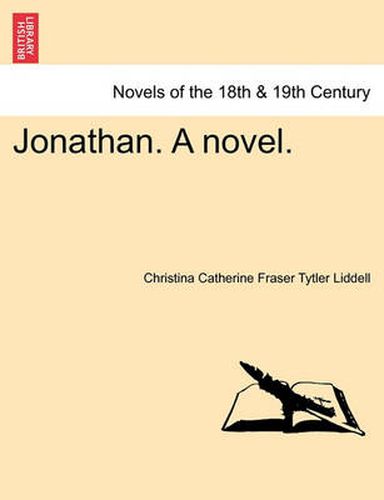 Cover image for Jonathan. a Novel.