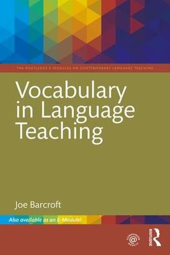 Cover image for Vocabulary in Language Teaching