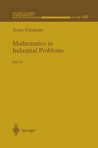 Cover image for Mathematics in Industrial Problems: Part 10