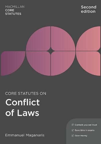 Cover image for Core Statutes on Conflict of Laws