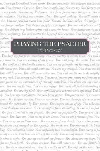 Cover image for Praying the Psalter (FOR WOMEN)