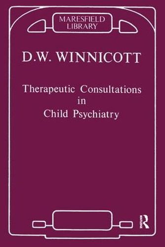 Cover image for Therapeutic Consultations in Child Psychiatry