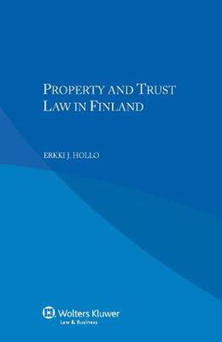 Cover image for Property and Trust Law in Finland