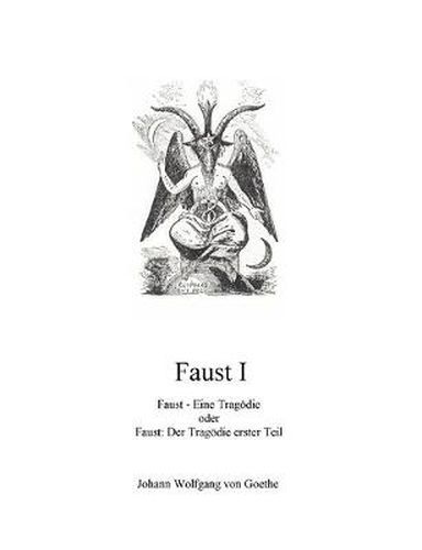 Cover image for Faust I: Faust - Eine Tragoedie