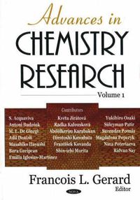 Cover image for Advances in Chemistry Research, Volume 1