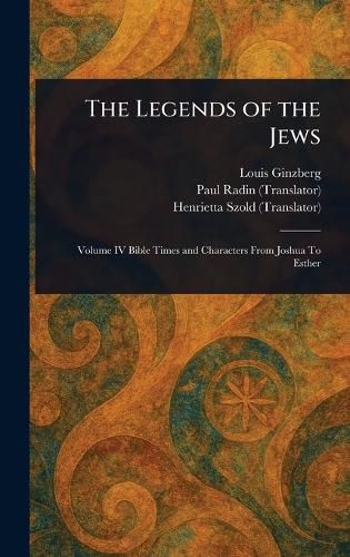 Cover image for The Legends of the Jews