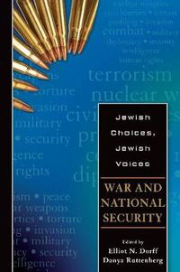 Cover image for Jewish Choices, Jewish Voices: War and National Security