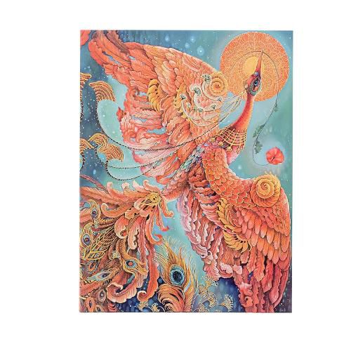 Cover image for Firebird (Birds of Happiness) Ultra Unlined Hardback Journal (Elastic Band Closure)