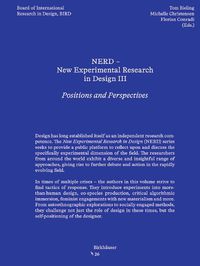 Cover image for NERD - New Experimental Research in Design III