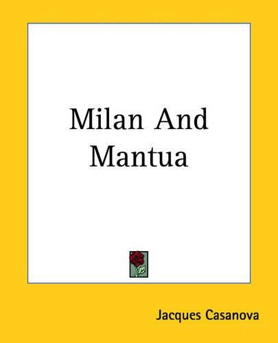 Cover image for Milan And Mantua