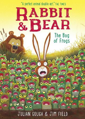 Cover image for Rabbit and Bear: The Bog of Frogs