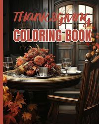 Cover image for Thanksgiving Coloring Book