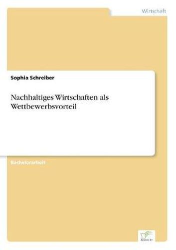 Cover image for Nachhaltiges Wirtschaften als Wettbewerbsvorteil