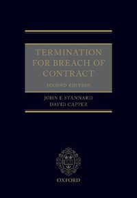 Cover image for Termination for Breach of Contract