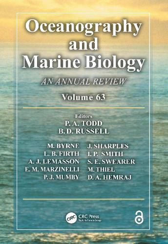 Cover image for Oceanography and Marine Biology