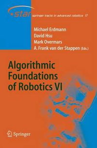 Cover image for Algorithmic Foundations of Robotics VI