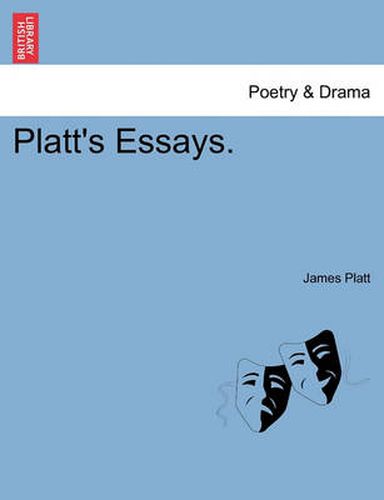 Cover image for Platt's Essays.