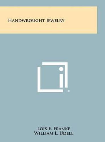 Cover image for Handwrought Jewelry