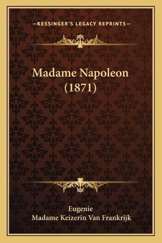 Cover image for Madame Napoleon (1871)