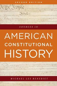 Cover image for Sources in American Constitutional History