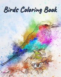 Cover image for Birds Coloring Book