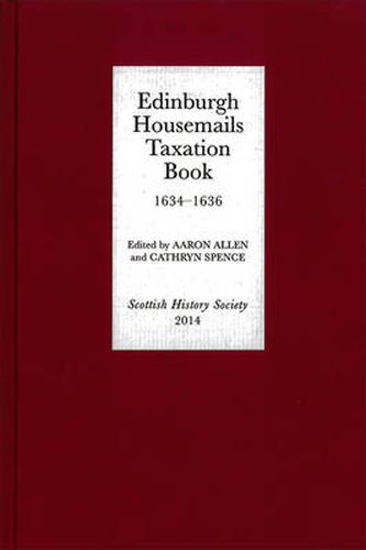 Edinburgh Housemails Taxation Book, 1634-1636