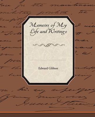 Cover image for Memoirs of My Life and Writings