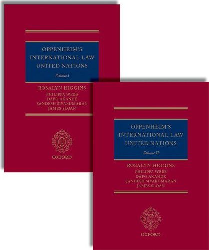 Cover image for Oppenheim's International Law: United Nations