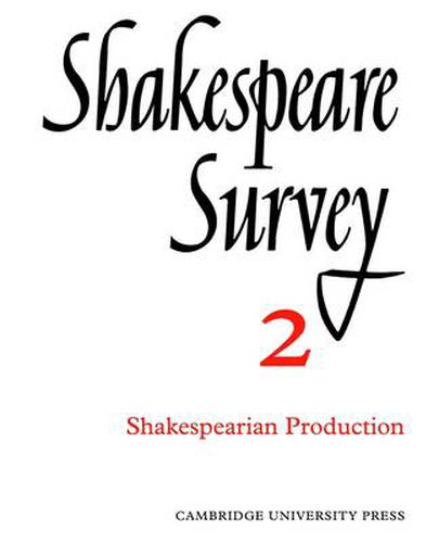 Cover image for Shakespeare Survey