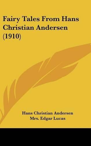 Cover image for Fairy Tales from Hans Christian Andersen (1910)