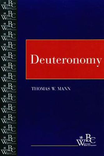 Cover image for Deuteronomy